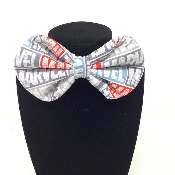 Marvel Blocks Handcrafted Bow Tie - Comic Book Collection - Picture 3 of 4